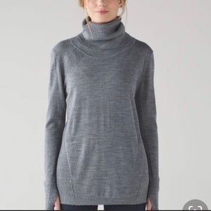 Lululemon Sweat and Savasana Wool Sweater
